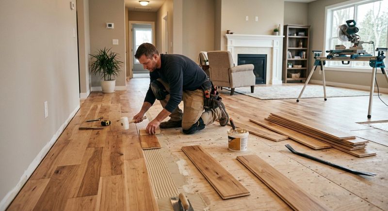 Engineered Wood Installation in North Brunswick, NJ