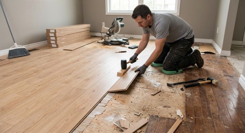 Laminate Floor Installation in Edison, NJ