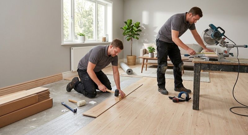 Laminate Floor Installation in Florham Park, NJ
