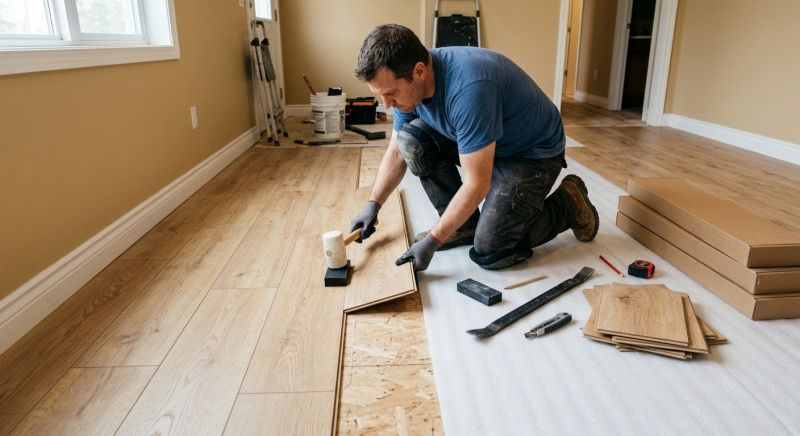 Laminate Floor Installation in Mercer County, NJ