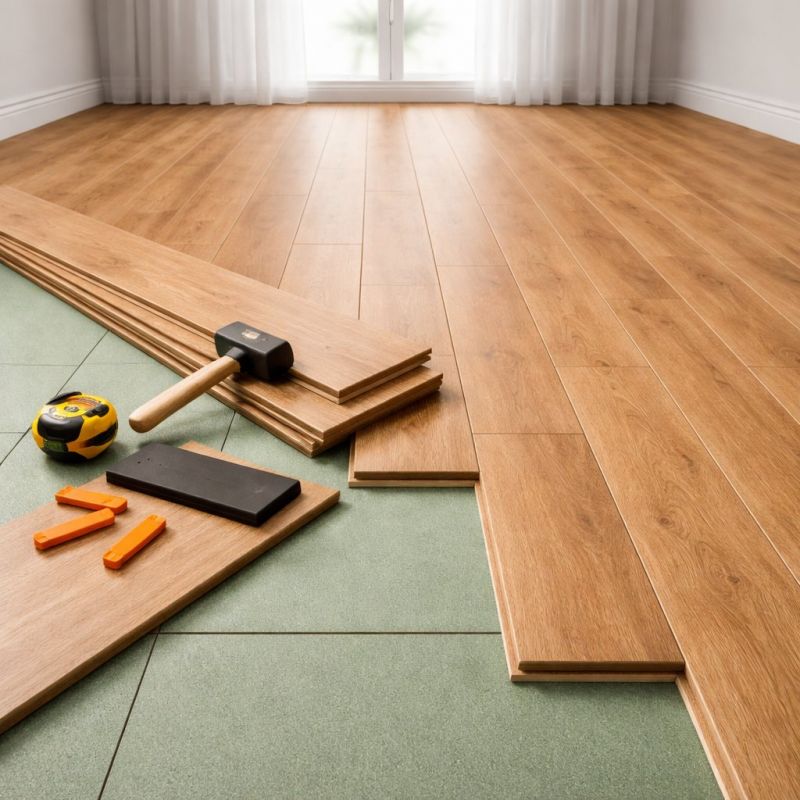 Laminate Floor Remodeling in North Brunswick, NJ