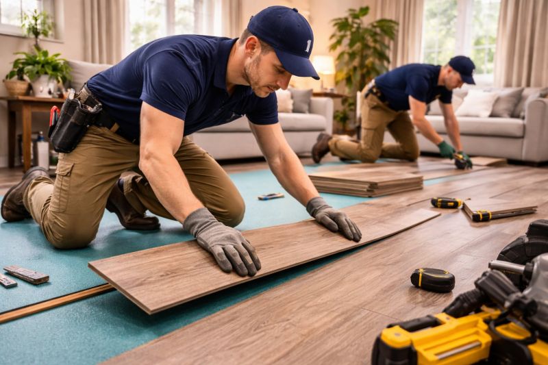 Laminate Floor Replacement in Basking Ridge, NJ