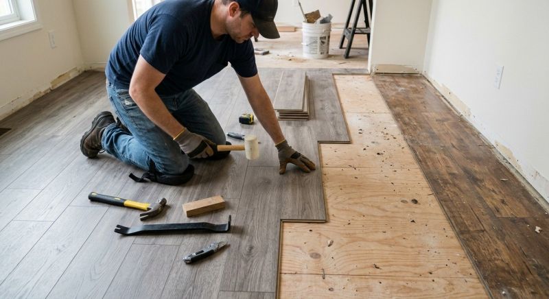 Laminate Floor Replacement in Berkeley Heights, NJ
