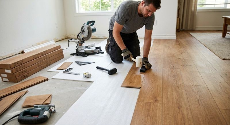 Laminate Floor Replacement in Carteret, NJ