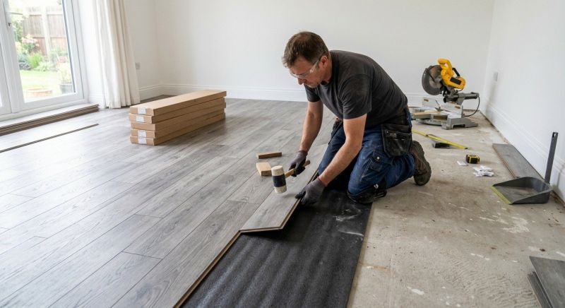 Laminate Floor Replacement in Lawrence Township, NJ