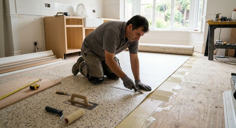 Linoleum Floor Installation in Florham Park, NJ
