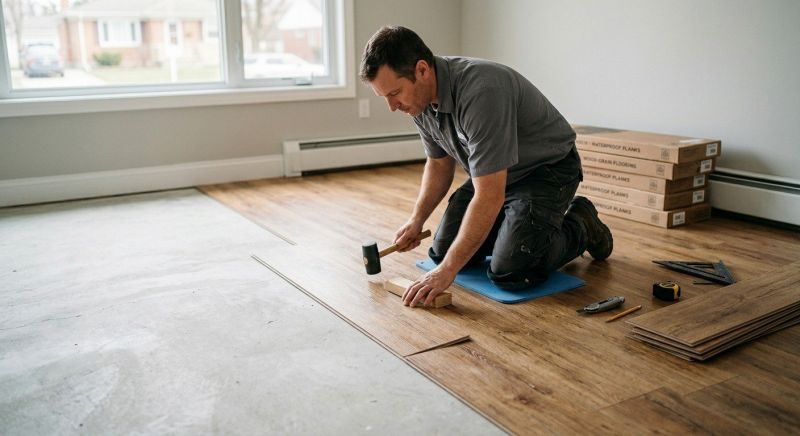 Linoleum Floor Installation in Woodbridge, NJ
