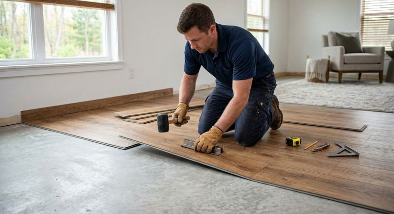 Luxury Vinyl Tile Installation in Highland Park, NJ