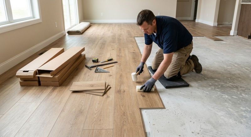 Luxury Vinyl Tile Installation in Mercer County, NJ