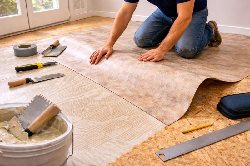 Sheet Flooring Installation in Marlboro, NJ