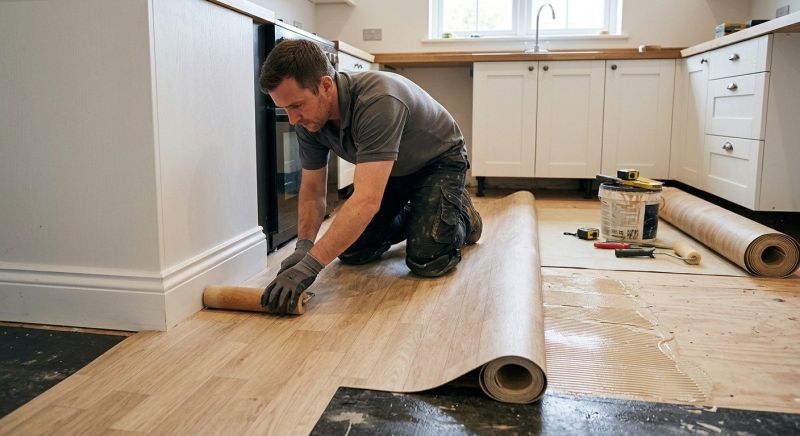 Sheet Linoleum Installation in Basking Ridge, NJ