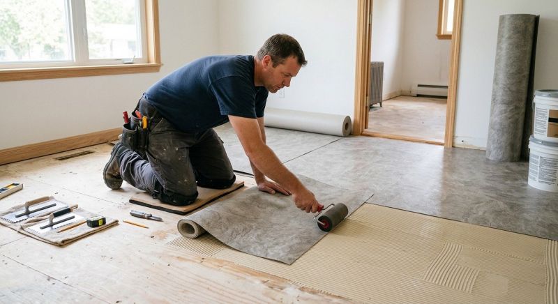 Sheet Vinyl Installation in Bedminster, NJ