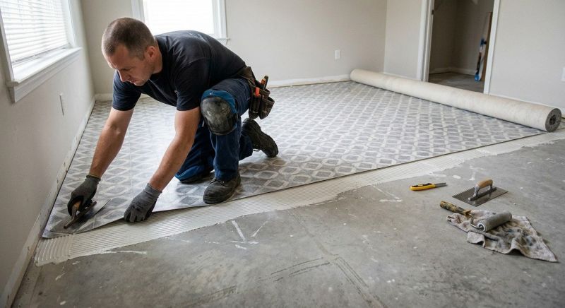 Sheet Vinyl Installation in Hazlet, NJ