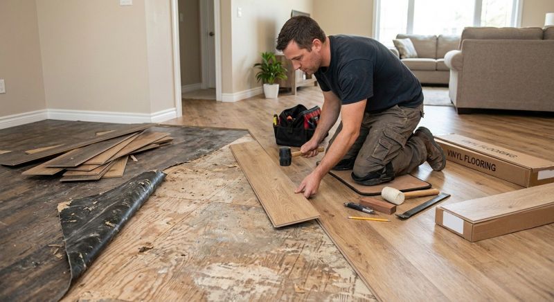 Vinyl Flooring Installation in Gillette, NJ